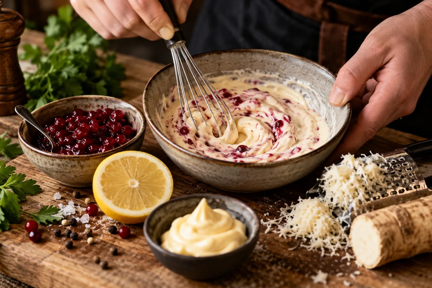 grillwerkstatt-preiselbeer-meerrettich-mayonnaise